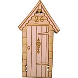 bouton bois cabine de plage rose fabrication artisanale française Au p'tit Bonheur broderie patchwork point de croix
