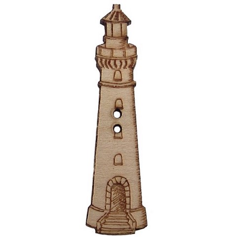 bouton bois phare au p'tit bonheur made in france