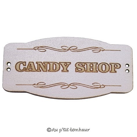 bouton bois candy shop rose enseigne