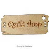 bouton bois quilt shop