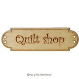 bouton bois quilt shop