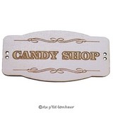 bouton bois candy shop rose enseigne