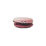 bouton bois macaron