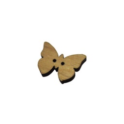 bouton bois coeur fabrication artisanale française Au p'tit Bonheur broderie patchwork point de croix