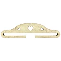 Cintre bois vieilli blanc vintage fabrication artisanale Alsace Nothalten Au p'tit Bonheur broderie patchwork point de croix  mercerie