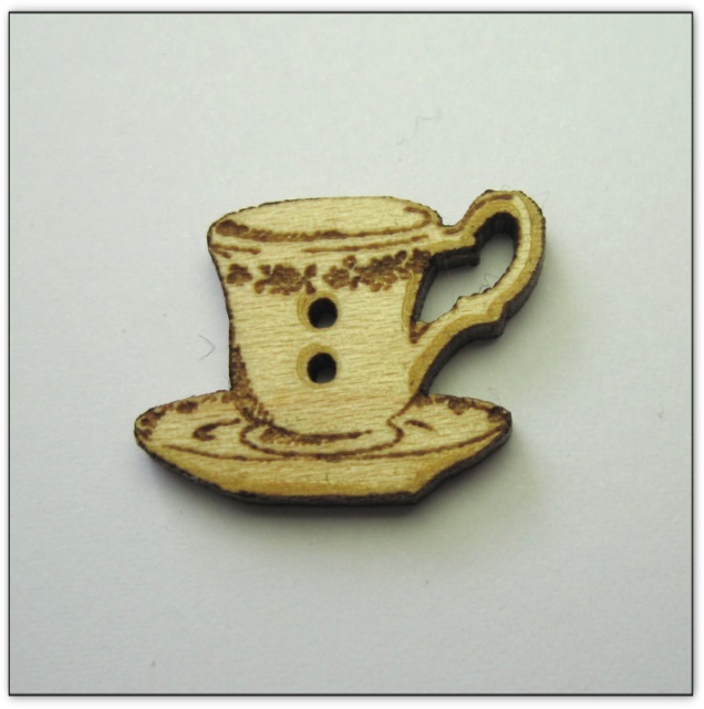 bouton bois Au p'tit Bonheur broderie patchwork