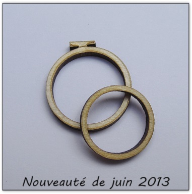 Bouton bois Au p'tit Bonheur