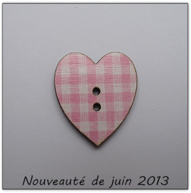 Bouton bois Au p'tit Bonheur
