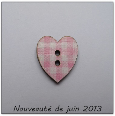 Bouton bois Au p'tit Bonheur