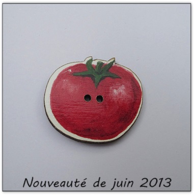 Bouton bois Au p'tit Bonheur