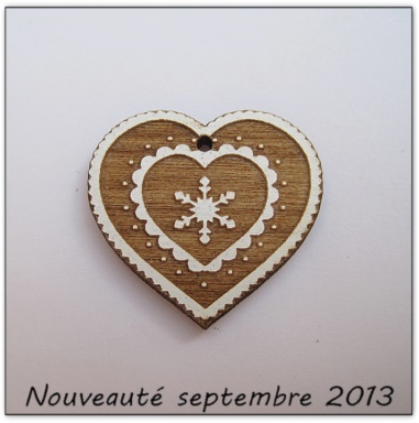 Bouton bois Au p'tit Bonheur