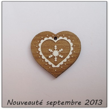 Bouton bois Au p'tit Bonheur