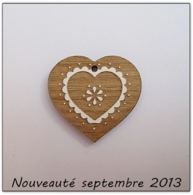 Bouton bois Au p'tit Bonheur