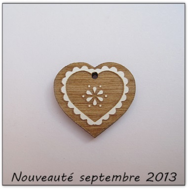 Bouton bois Au p'tit Bonheur