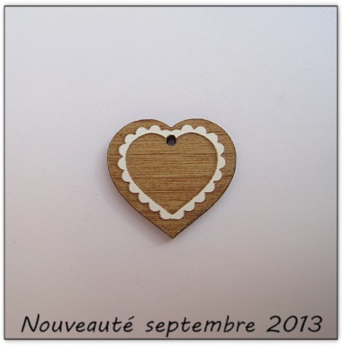 Bouton bois Au p'tit Bonheur
