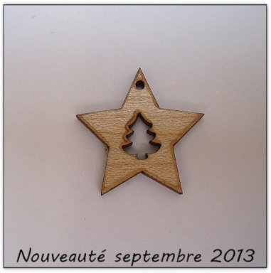 Bouton bois Au p'tit Bonheur