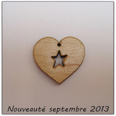 Bouton bois Au p'tit Bonheur