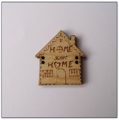 bouton bois Au p'tit Bonheur broderie patchwork