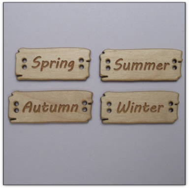 bouton bois Au p'tit Bonheur broderie patchwork