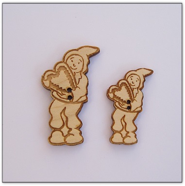 bouton bois Au p'tit Bonheur broderie patchwork Guy Untereiner