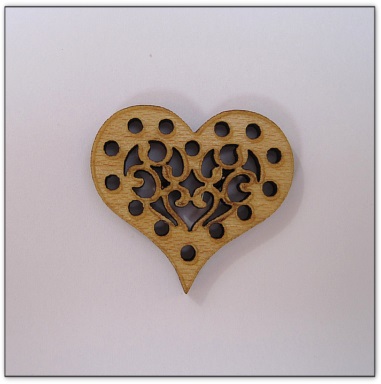 bouton bois Au p'tit Bonheur broderie patchwork point de croix