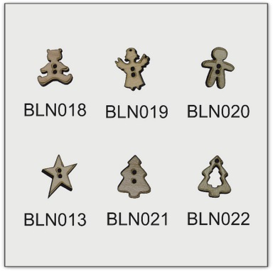 bouton bois Au p'tit Bonheur 