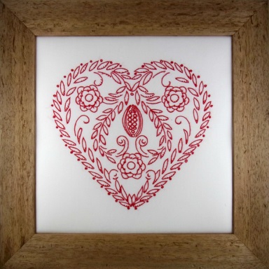 kit broderie point de tige arbre et oiseaux fabrication française Au p'tit Bonheur Muriel Schumacher Nothalten Alsace