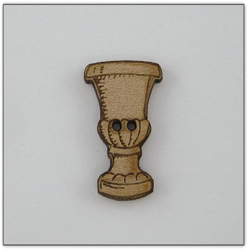 Bouton bois Au p'tit Bonheur - vase Médicis