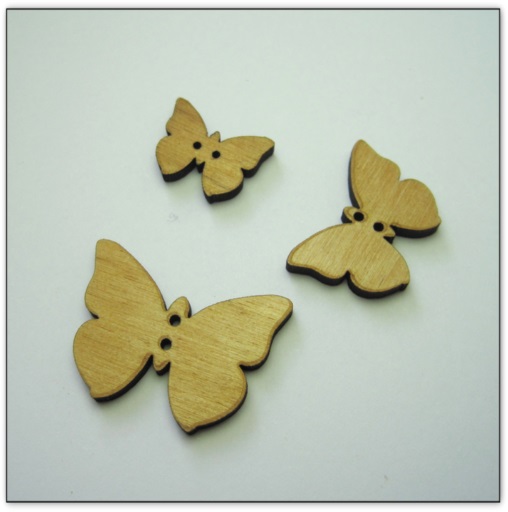 bouton bois Au p'tit Bonheur broderie patchwork point de croix